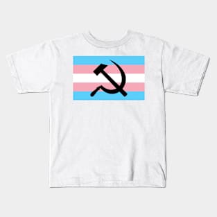 Communist Trans Flag| Transgender| LGBTQ+| Don't Say Gay Bill Kids T-Shirt